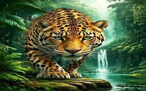 Jungla Smarald — ilustrație de joc