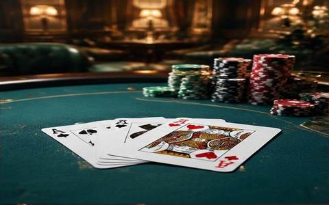 Blackjack Verde — ilustrație de joc